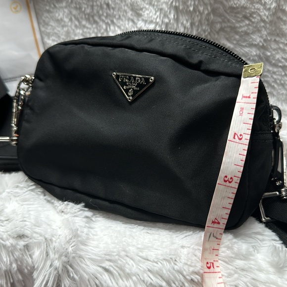 Prada Black Belt Bag or body bag with Adjustable Strap and Compact Design - Picture 7 of 7